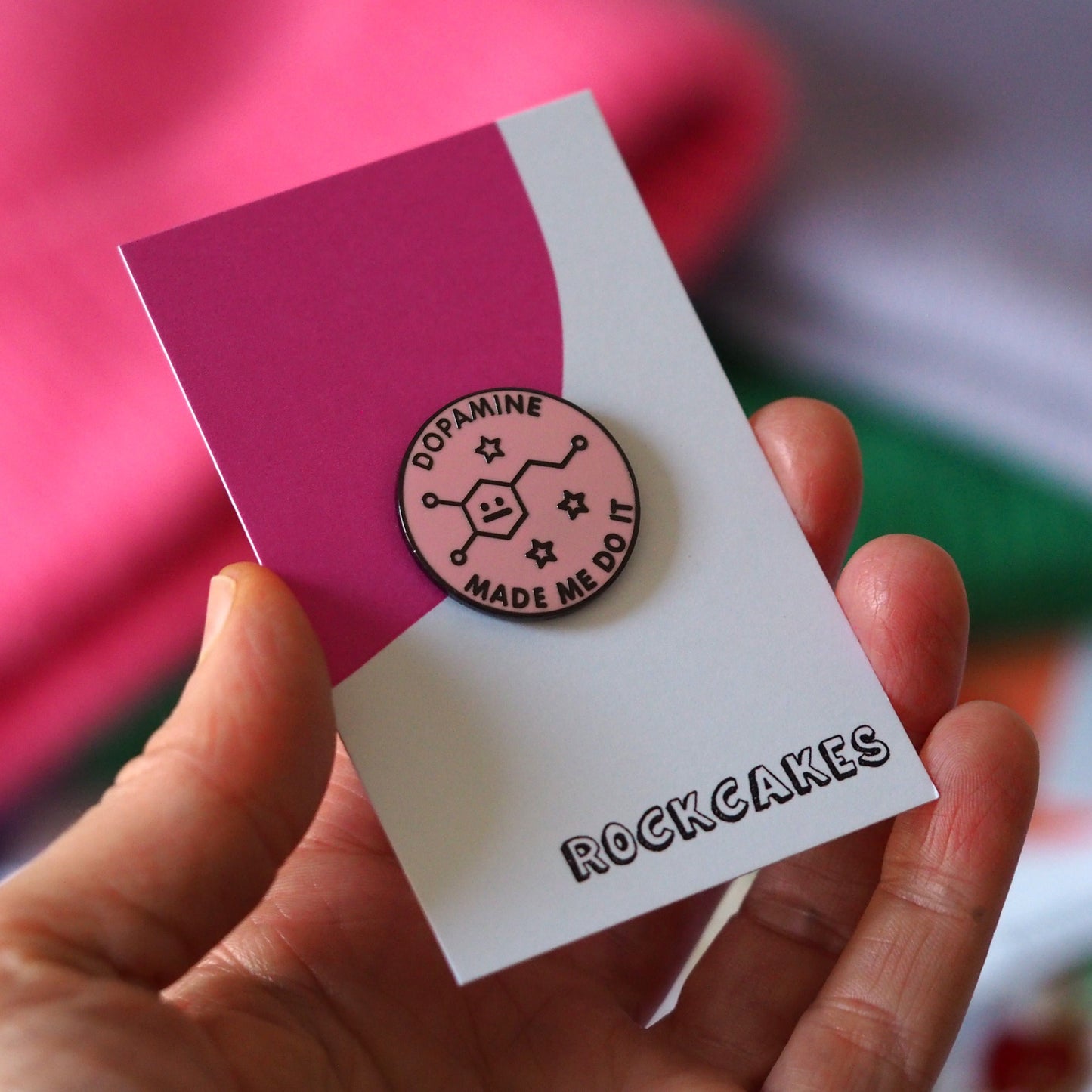 Pink Dopamine Pin