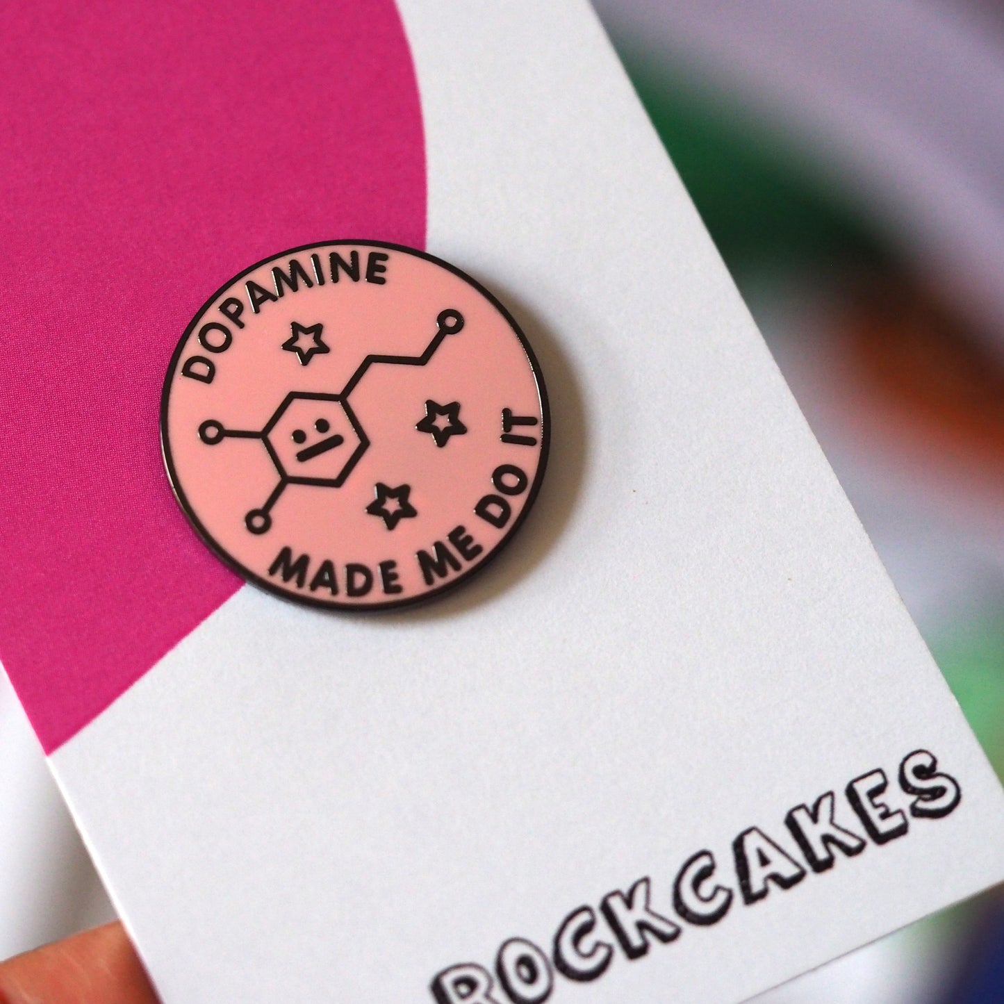 Pink Dopamine Pin