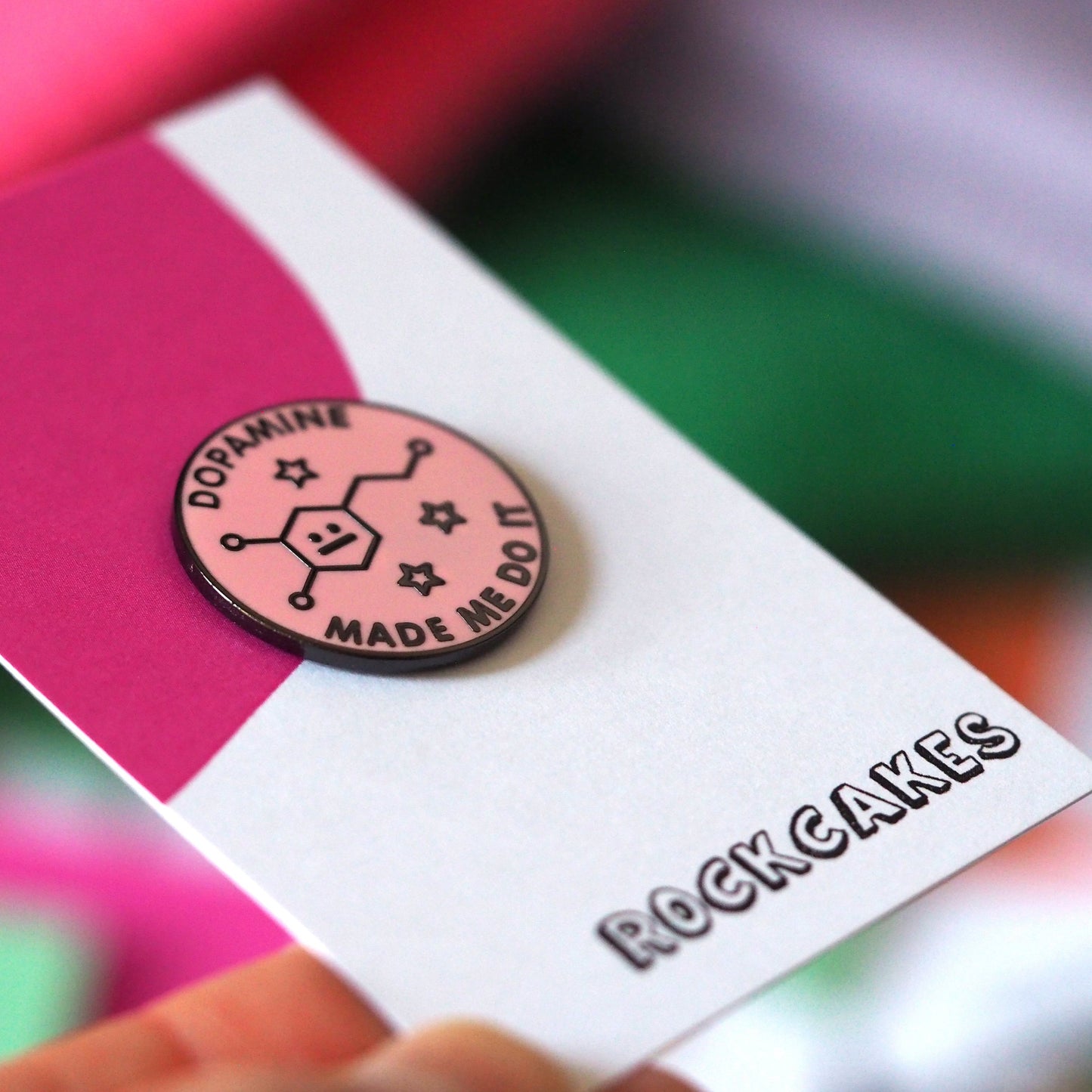 Pink Dopamine Pin