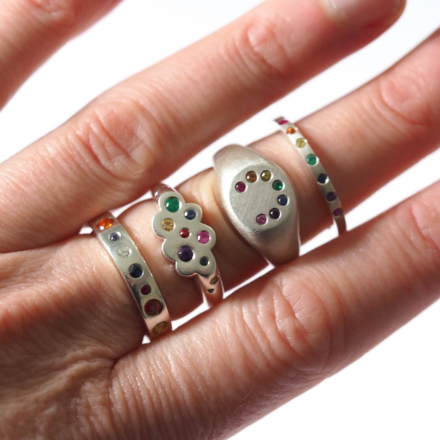 Candy Cloud Signet Ring