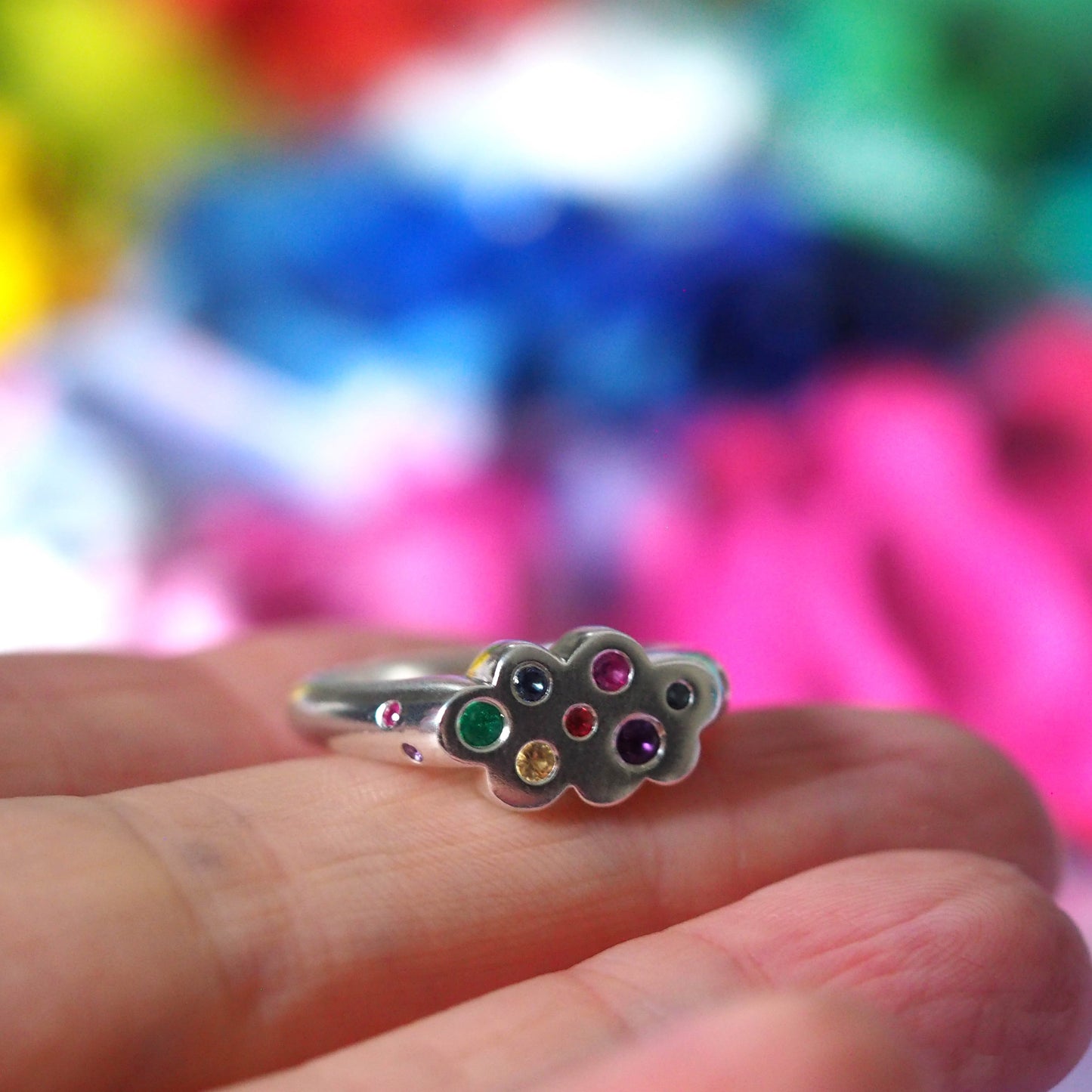 Candy Cloud Signet Ring