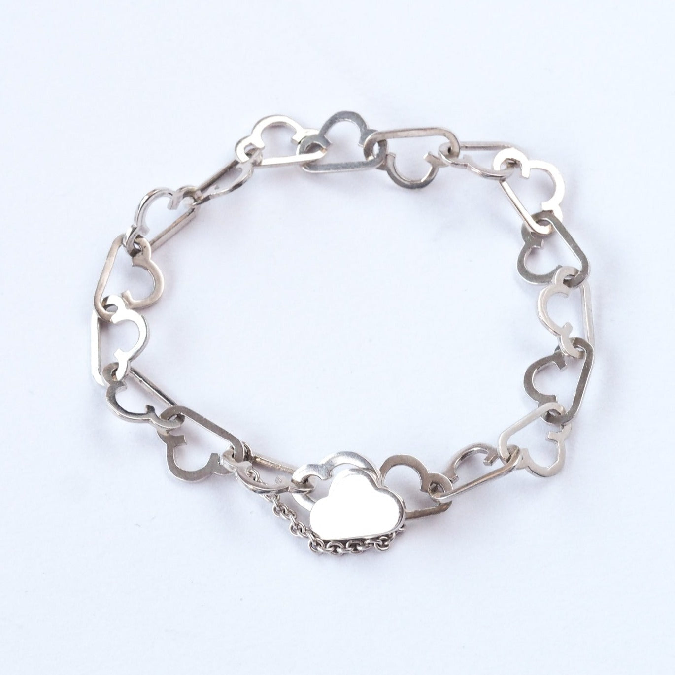 Every Cloud Bracelet - Handmade Sterling Silver