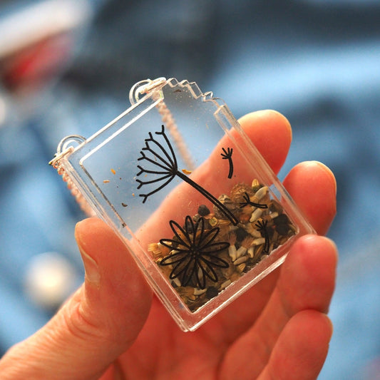 Seed Packet Necklace