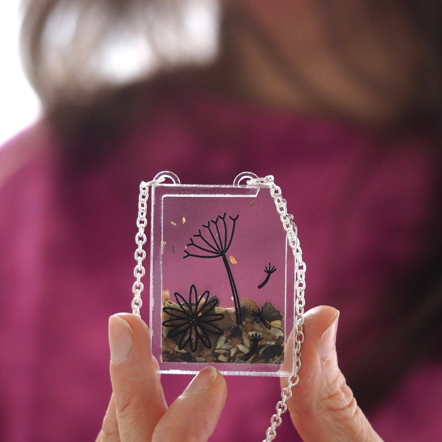 Wildflower Seed Necklace