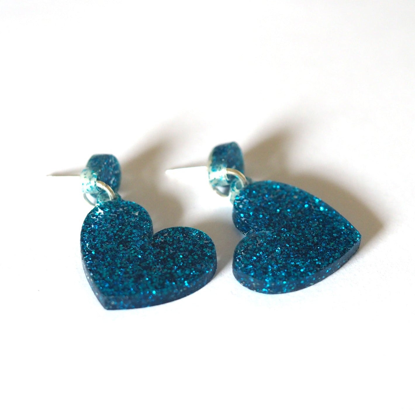 Heart Acrylic Earrings