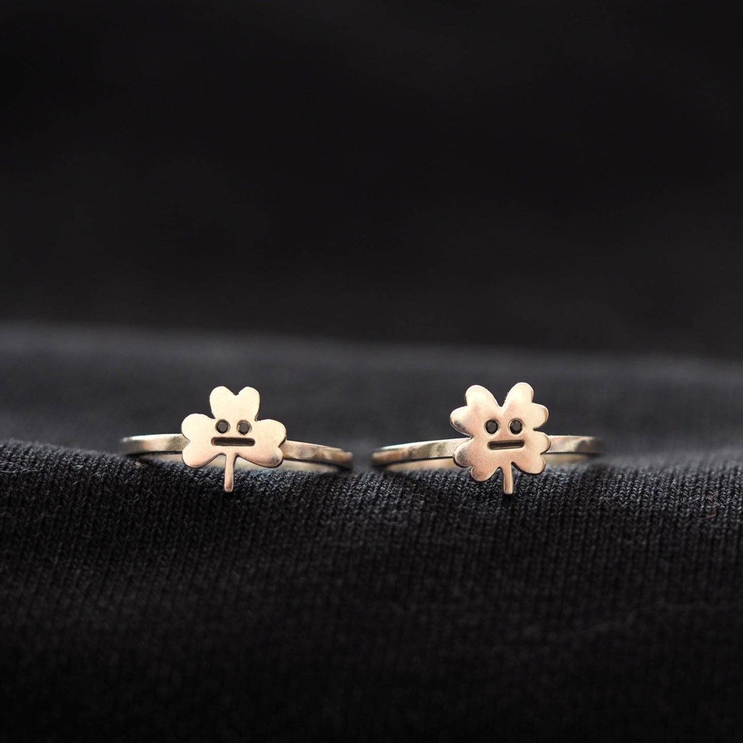 Clover Rings - Recycled Sterling Silver