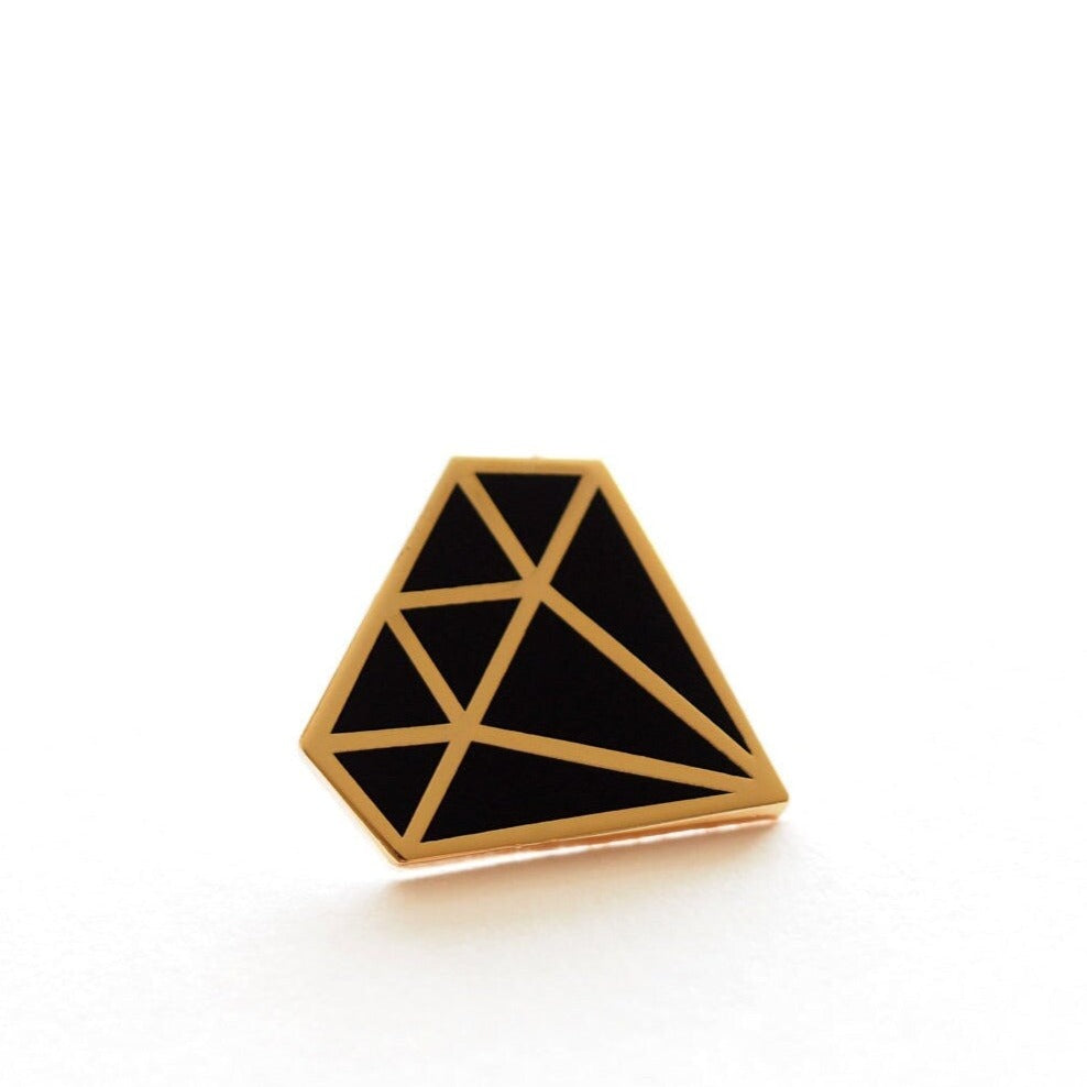 Diamond Symbol Enamel Pin