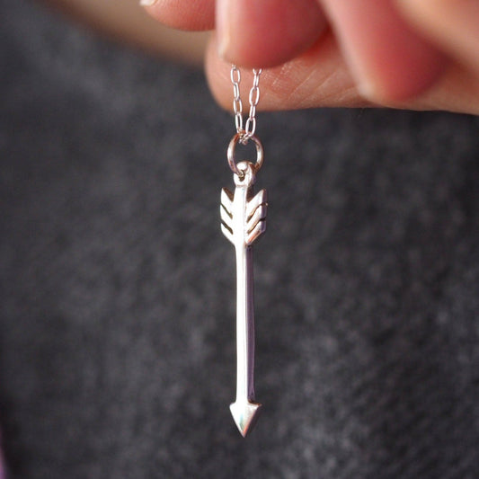 Arrow Necklace - Sterling Silver