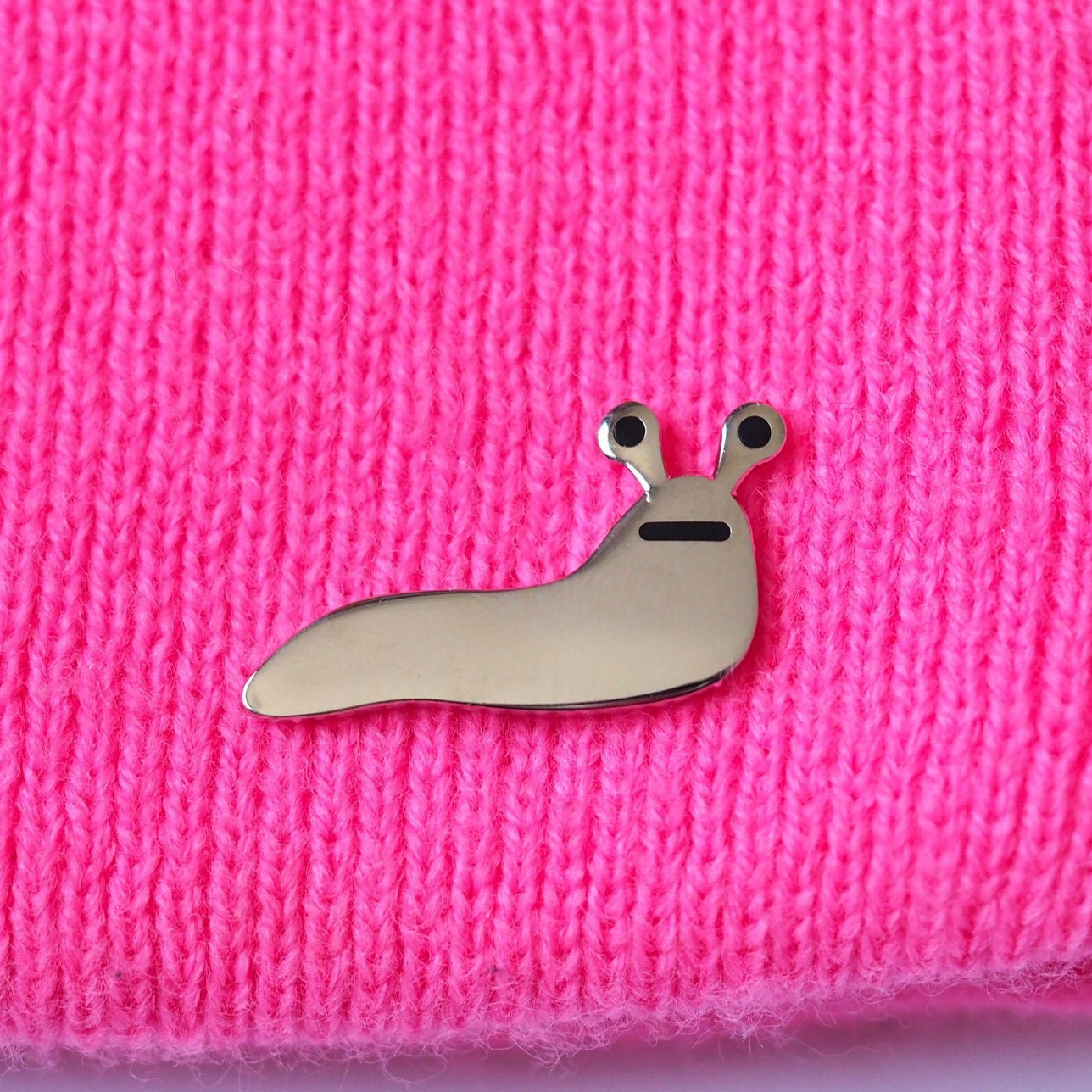 Slug Enamel Pin Badge