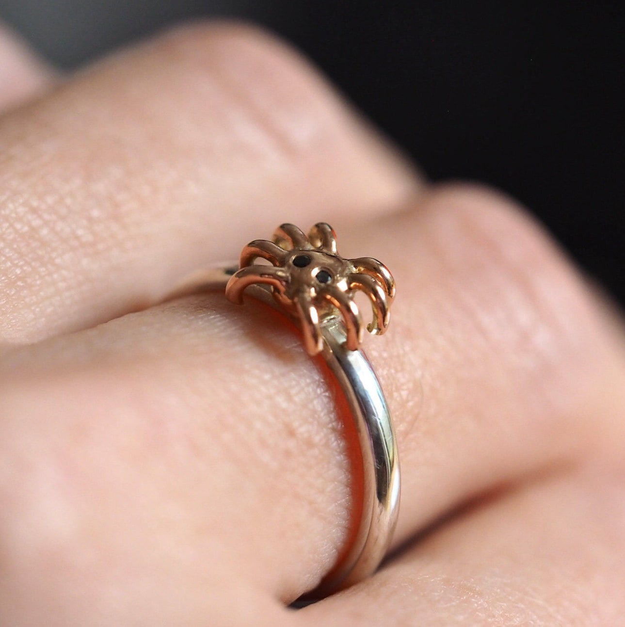 Tiny Spider Ring