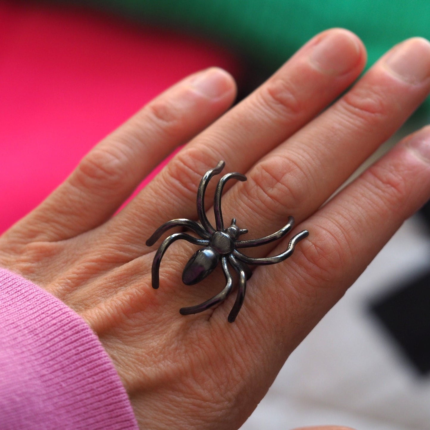 Spider Ring - Sterling Silver