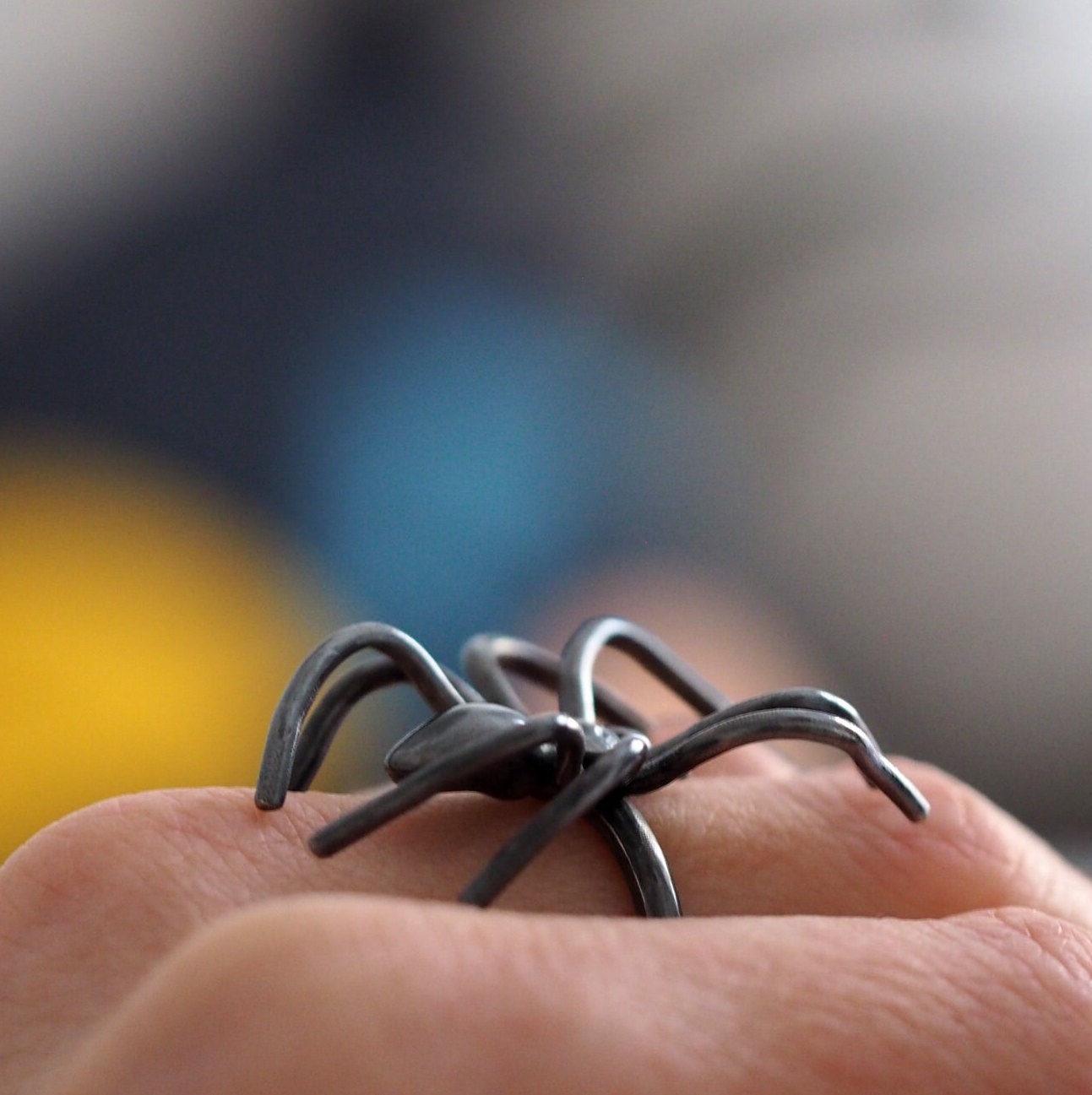 Spider Ring - Sterling Silver