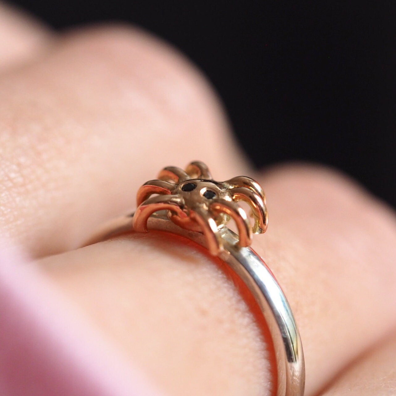 Tiny Spider Ring