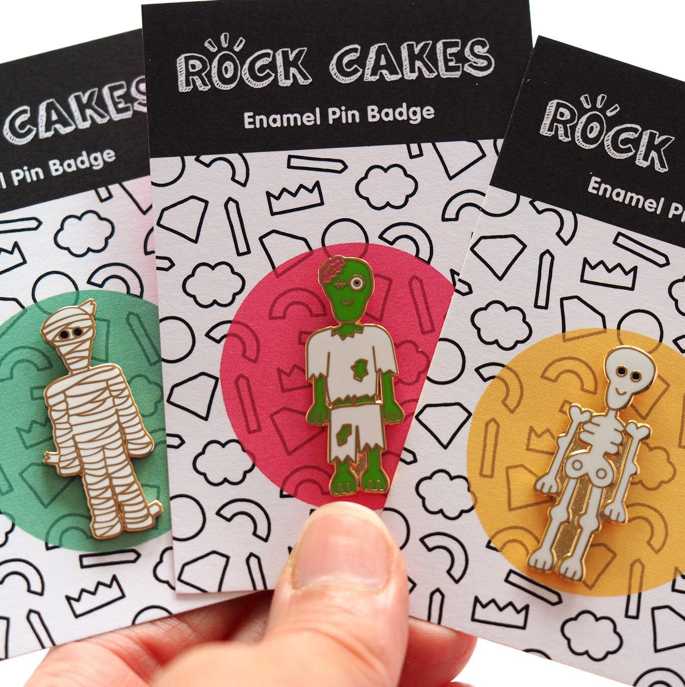 Skeleton and Ghost Pins