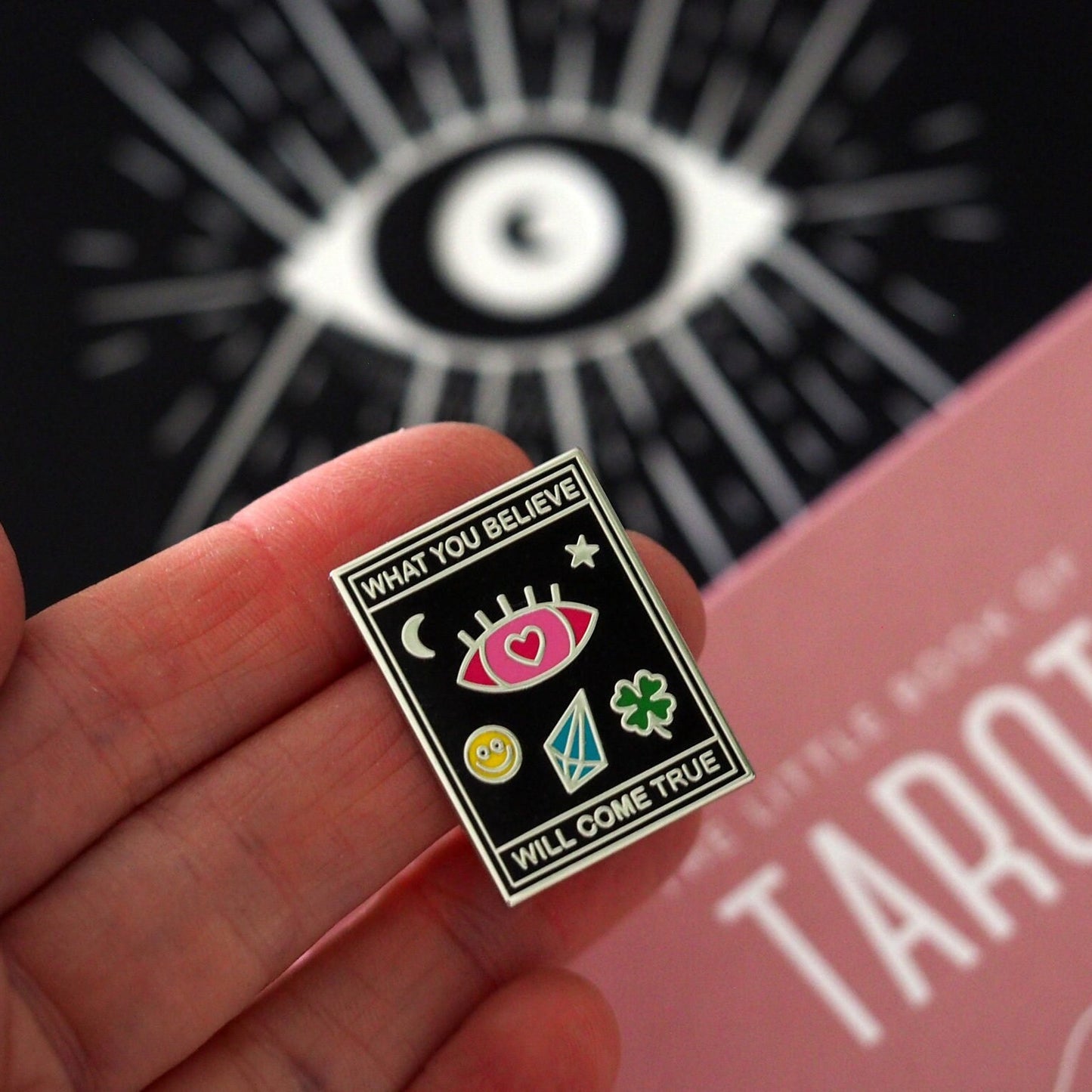 What You Believe Will Come True - Tarot Card - Enamel Pin