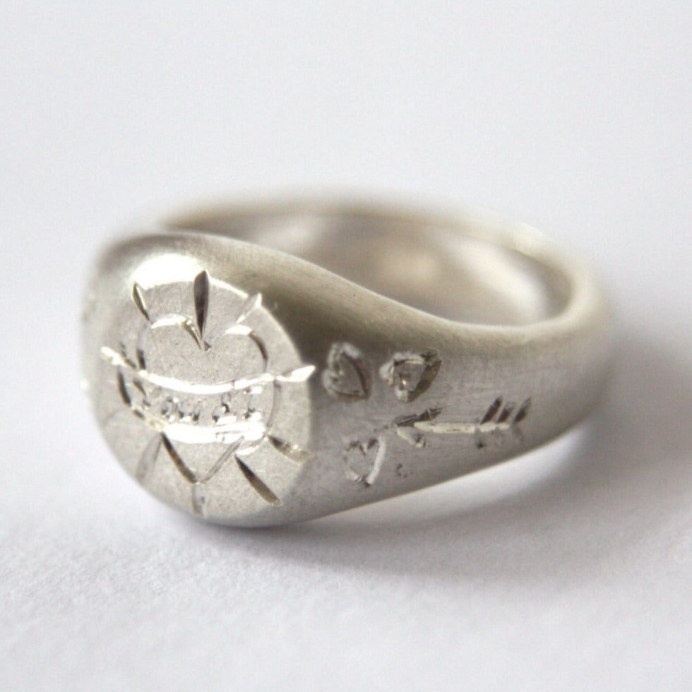 Signet Ring - Custom Engraved to Order