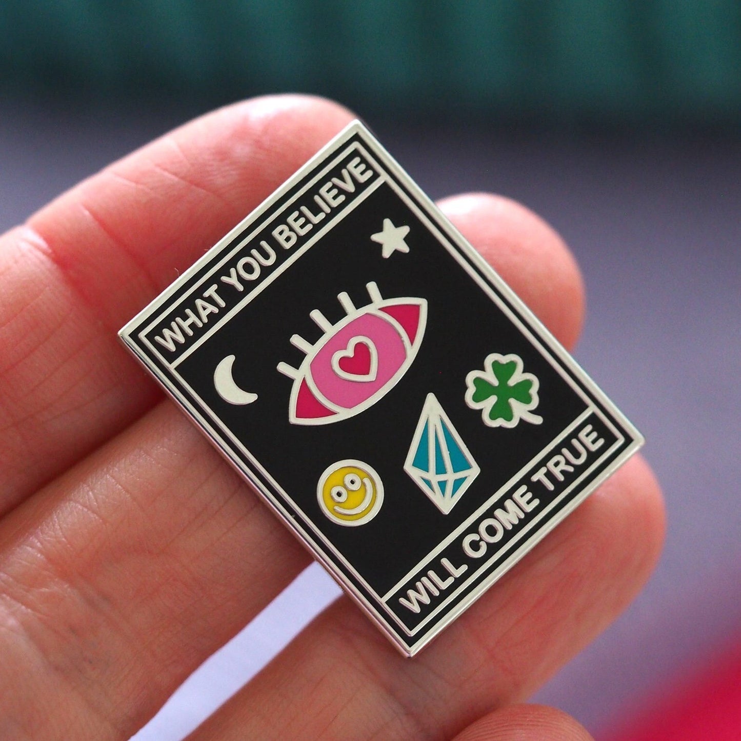 What You Believe Will Come True - Tarot Card - Enamel Pin