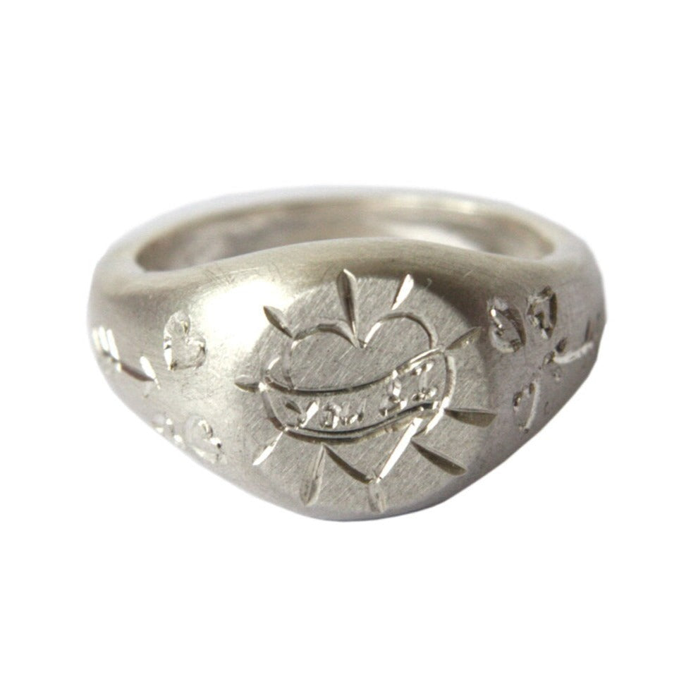 Signet Ring - Custom Engraved to Order